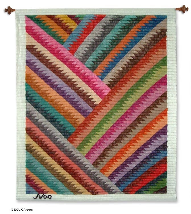 Wool tapestry sold on www.novica.com